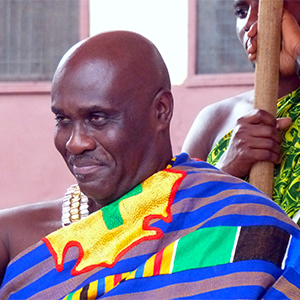 A portrait of the King