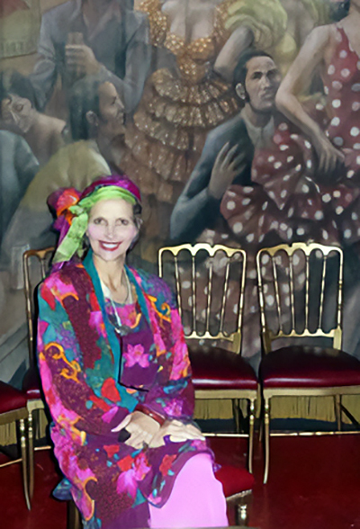 Nancy Pole-Wilhite in Buenos Aires on Arts Tour