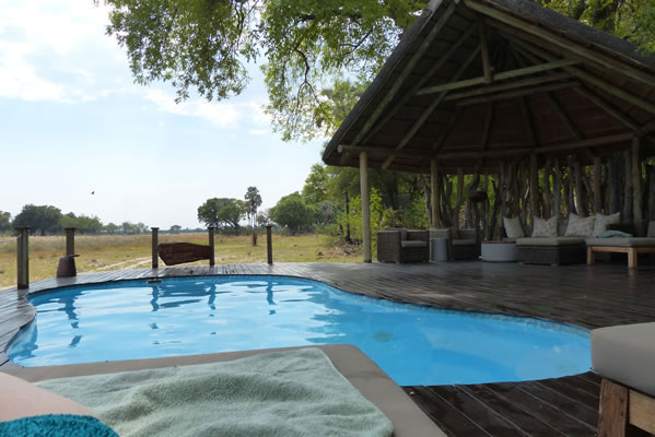 The swimming pool at camp. 