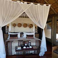 Elegant Safari Camp Bedroom