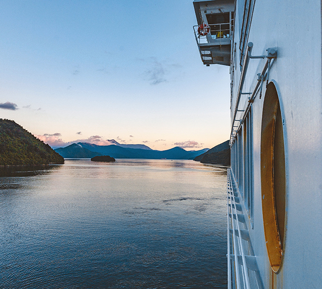 Gray Boat on Body of Water, New Zealand.
                        