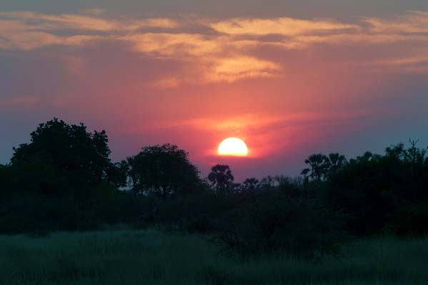 Sunrise at Safaro Camp.