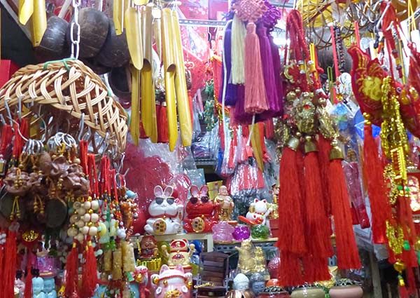 The Ben Thanh Market, Ho Chi Minh City.