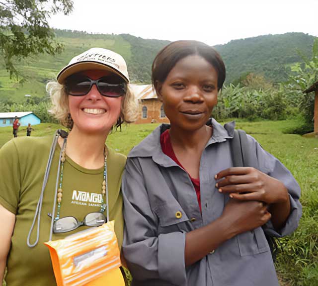 Nancy and Southern African Safari guest hostess